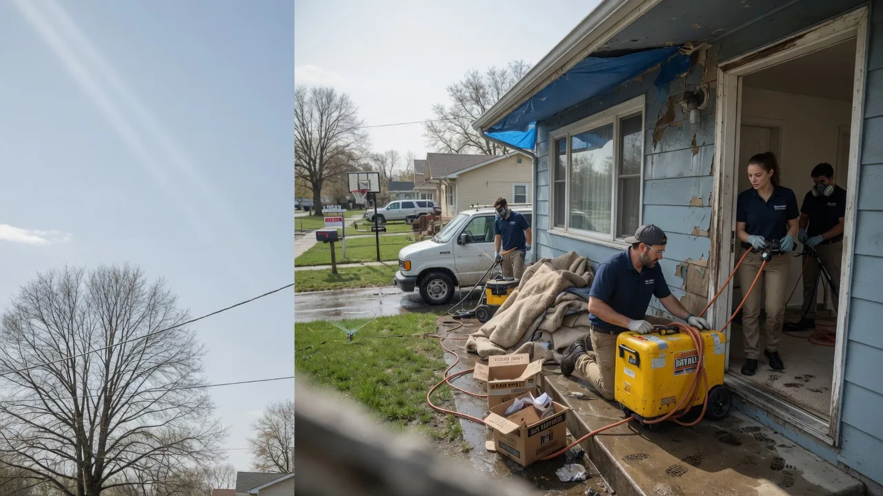 Basement Flood Cleanup in Ortley, SD near me